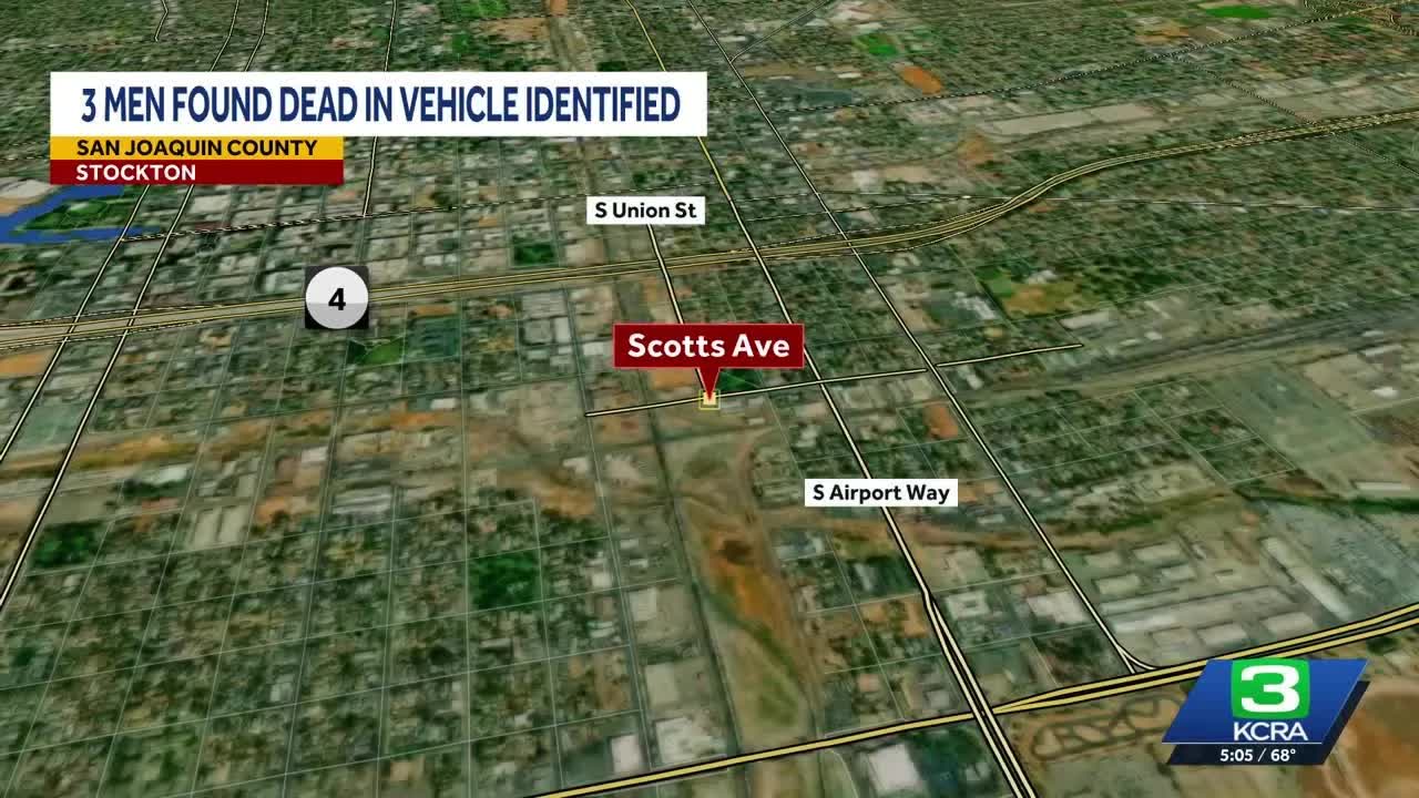 3 found dead in Stockton vehicle are identified