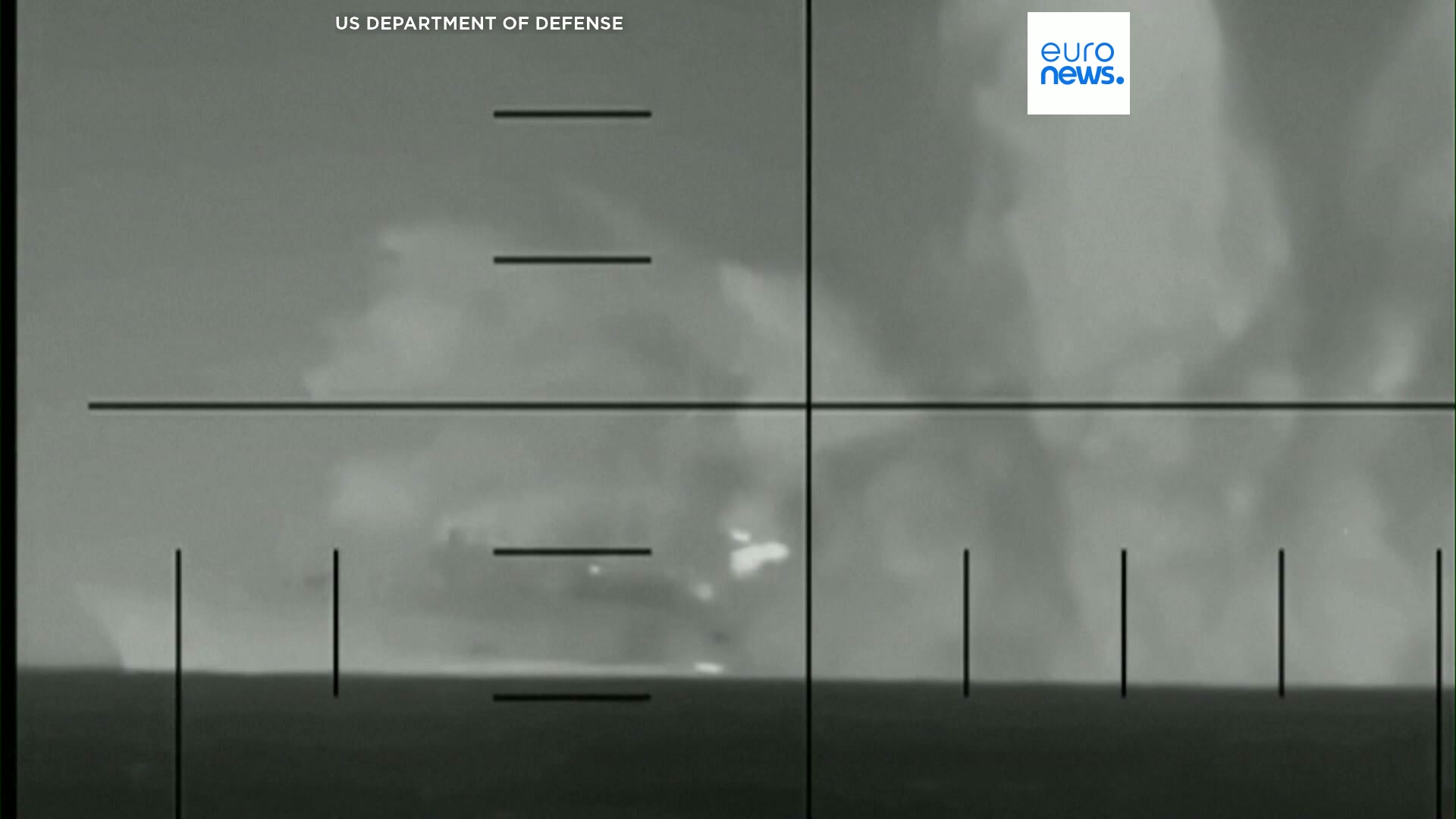Pentagon video shows US torpedo attack on Iranian warship