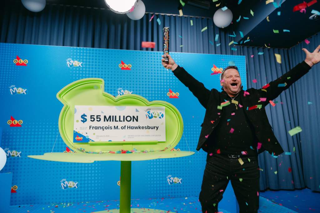 Ontario man calls $55M Lotto Max win an 'out-of-body experience'