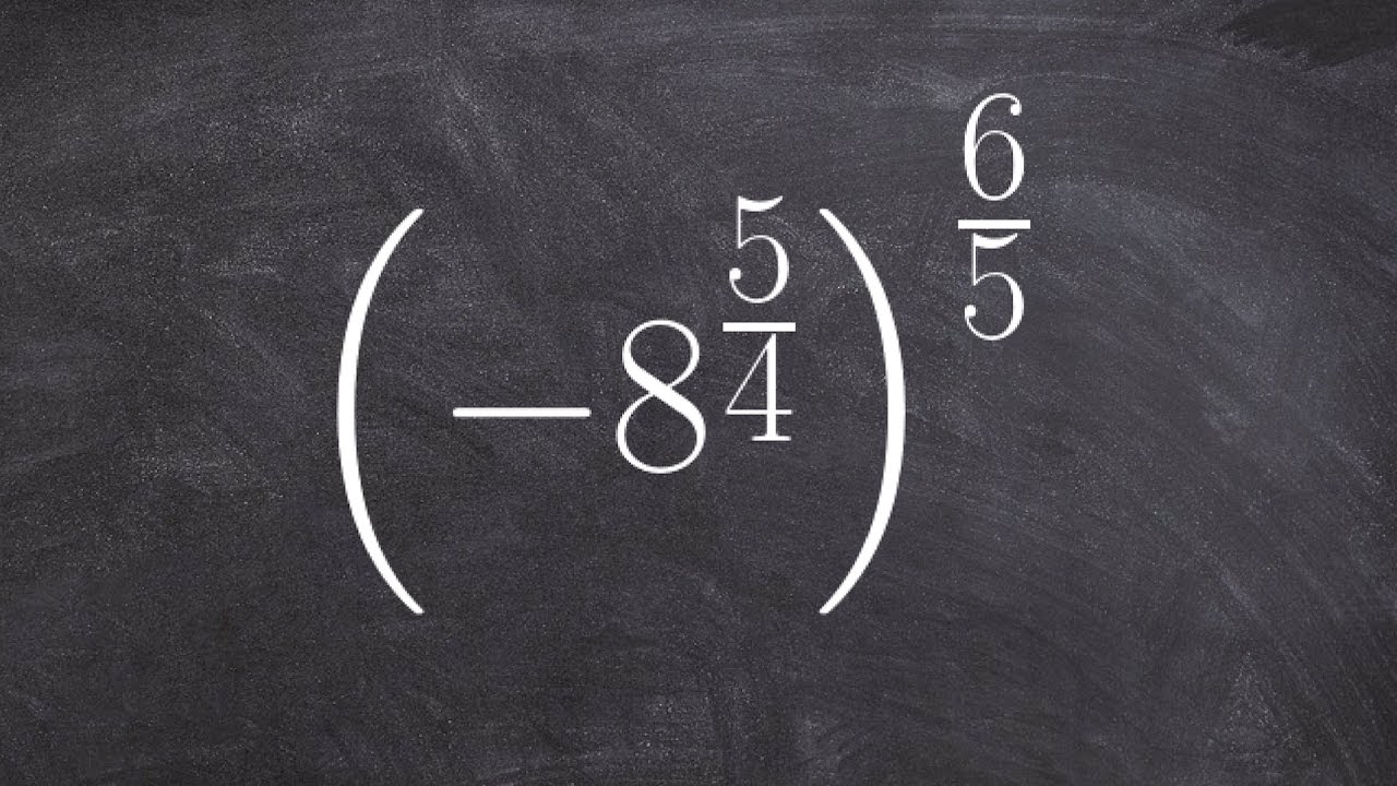 Apply the power rule with fractional exponents to simplify the expression