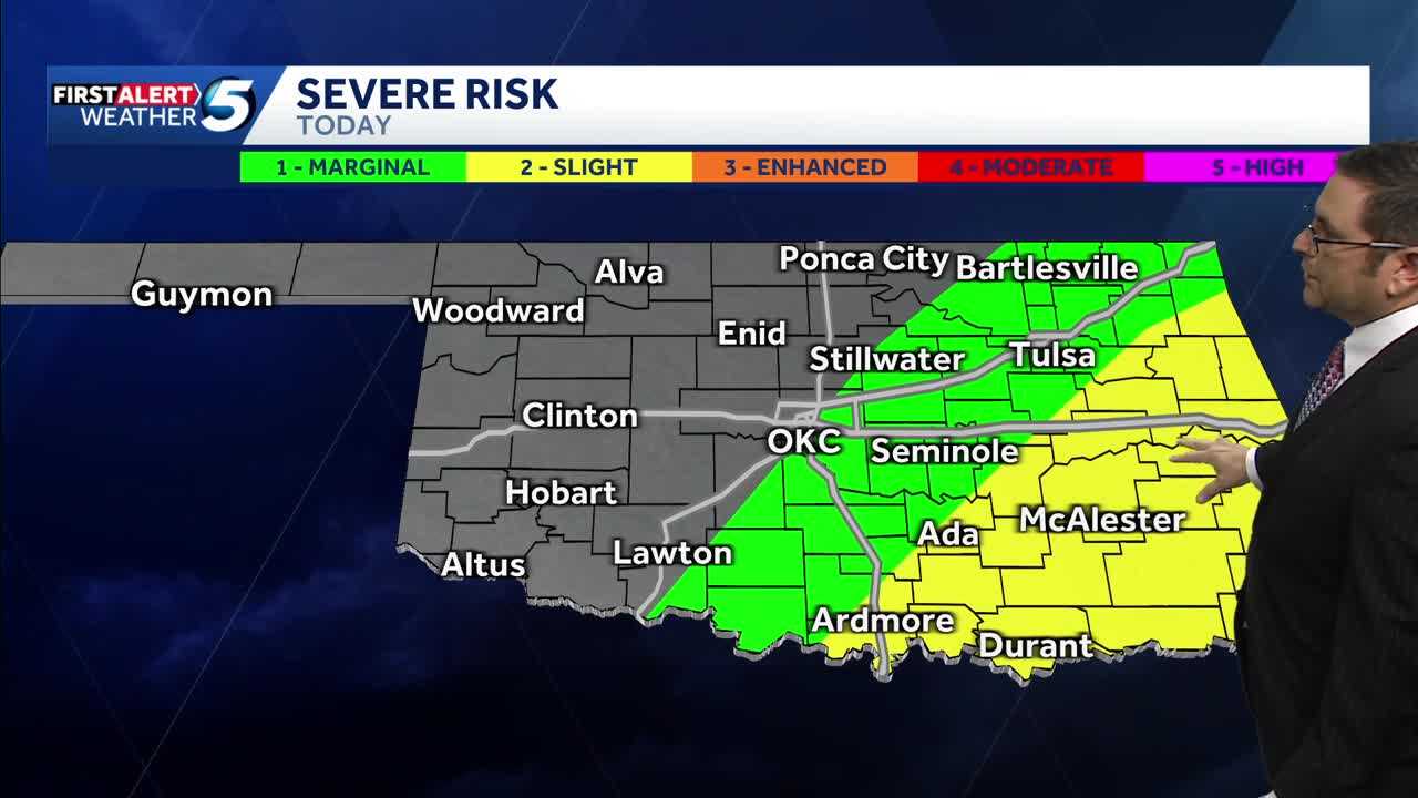 Timeline: Low tornado risk amid another severe weather threat Wednesday ...