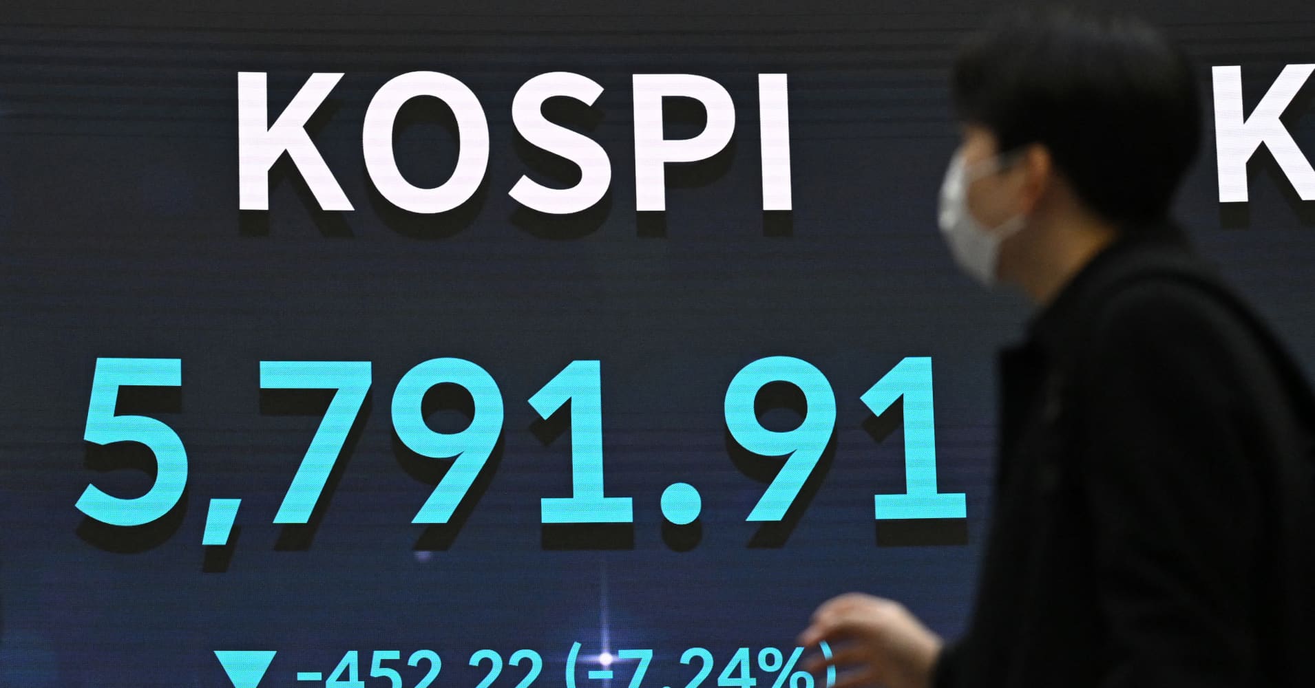 South Korea stocks crashed 18% in two days. Could it happen here?<br>