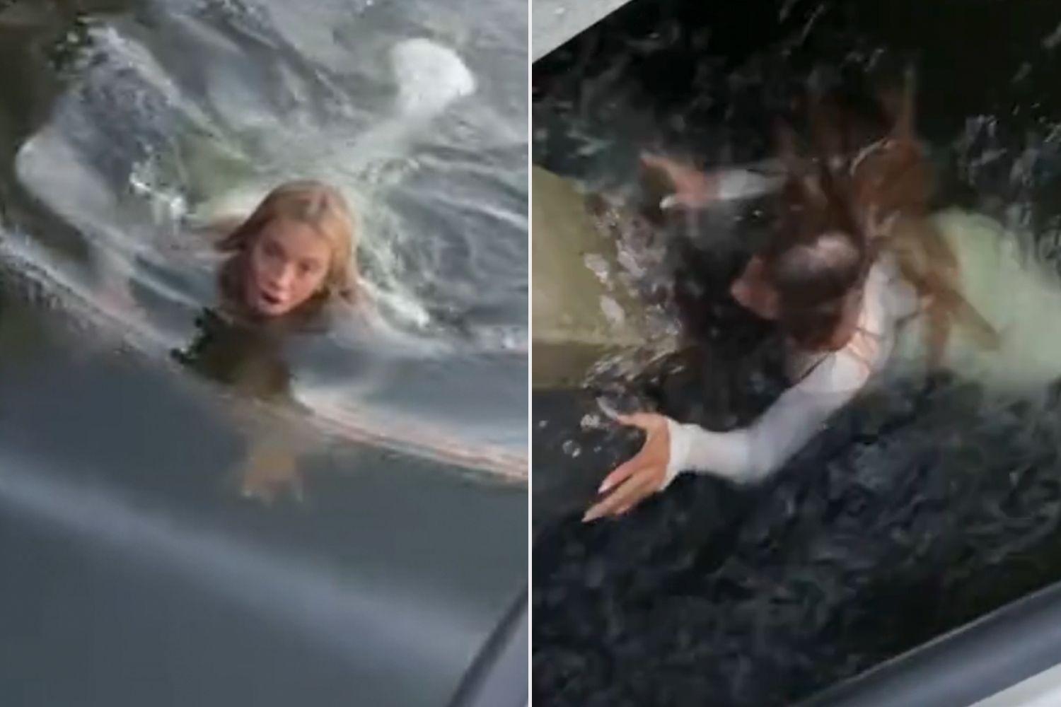 Mom dives into frigid Florida water after dropping her phone: 'I knew ...