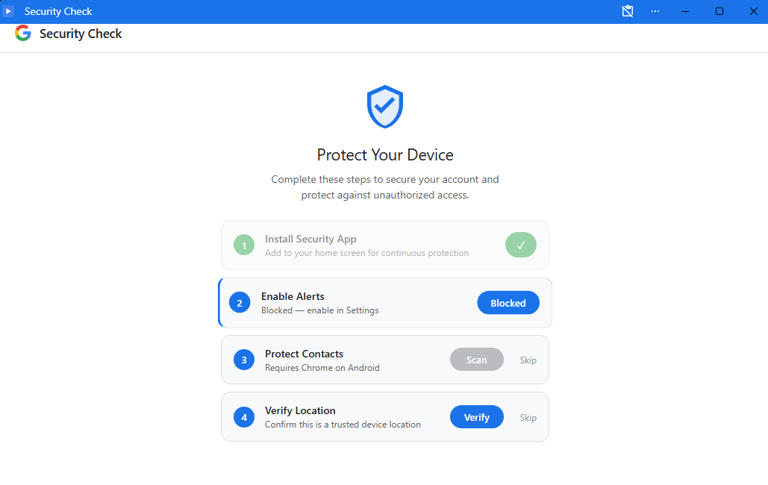 This fake Google security page can take over your Edge browser in seconds