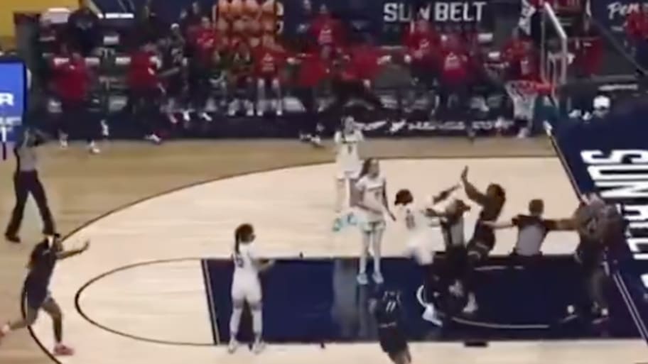 South Alabama wins conference tournament game despite seven ejections ...