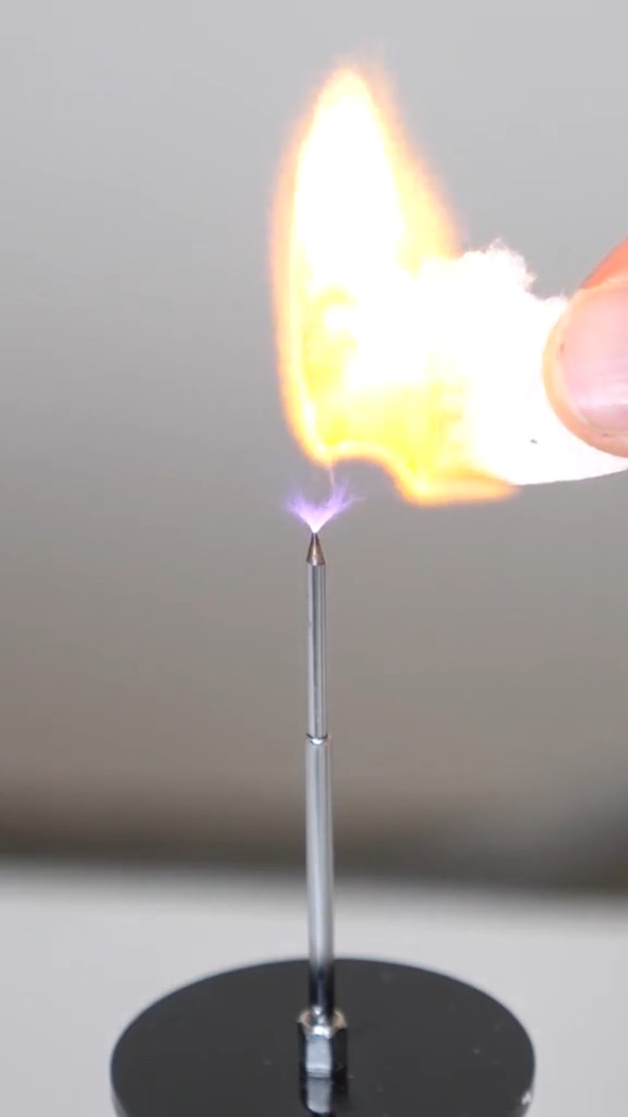 Fire that freezes