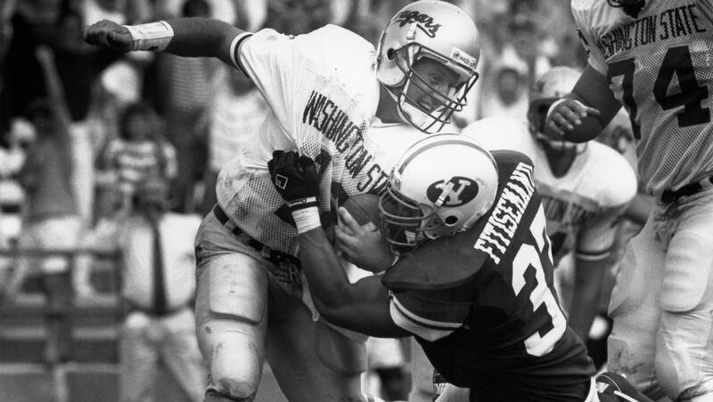 Hard-hitting cougar looks back on his charmed — and historic — years at BYU