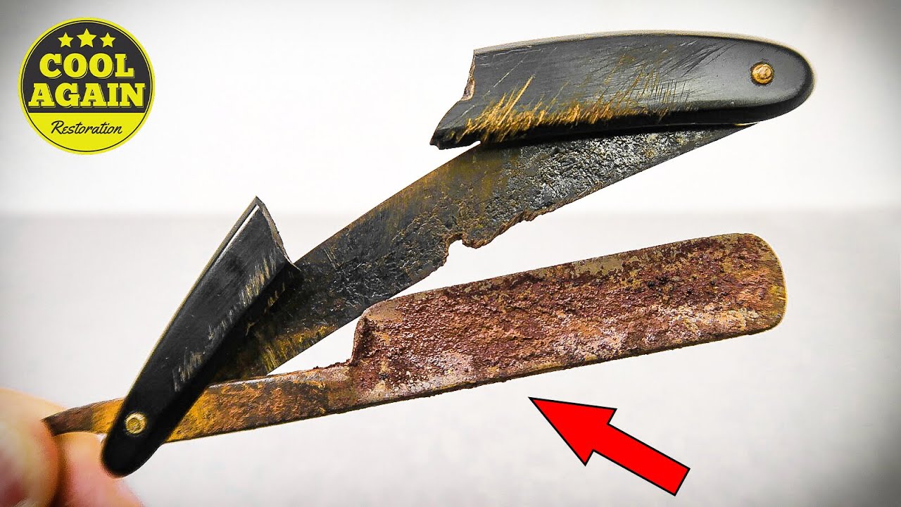 The surprising journey of a rusty straight razor