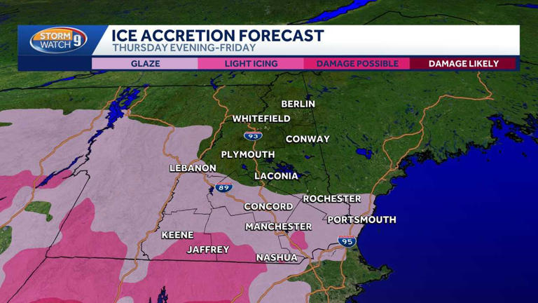 Snow, wintry mix likely Thursday night, Friday morning in New Hampshire