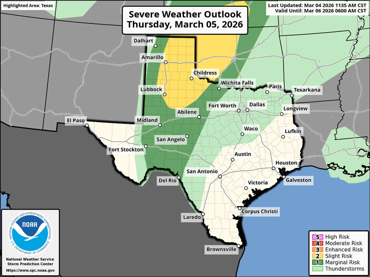 Severe weather threats coming into focus for West Texas on Thursday<br><br>