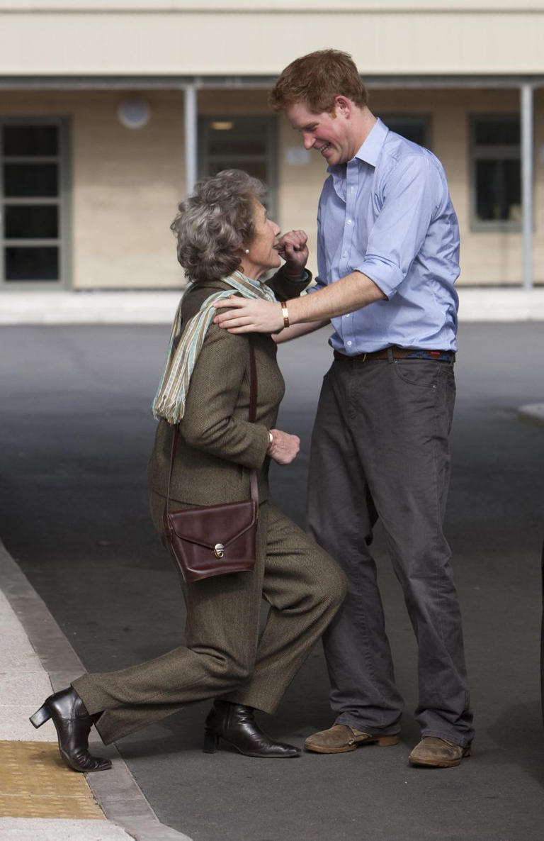 Dame Sh\u00e2n Legge-Bourke and Prince Harry | Source: GETTY