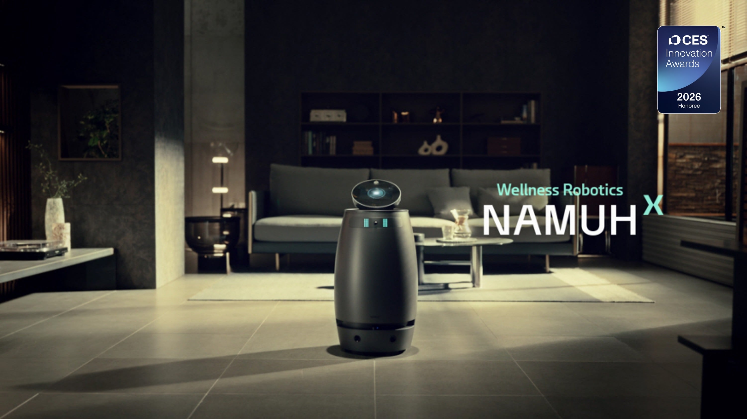 SK Intellix's NAMUHX: World's first wellness robot wins CES award
