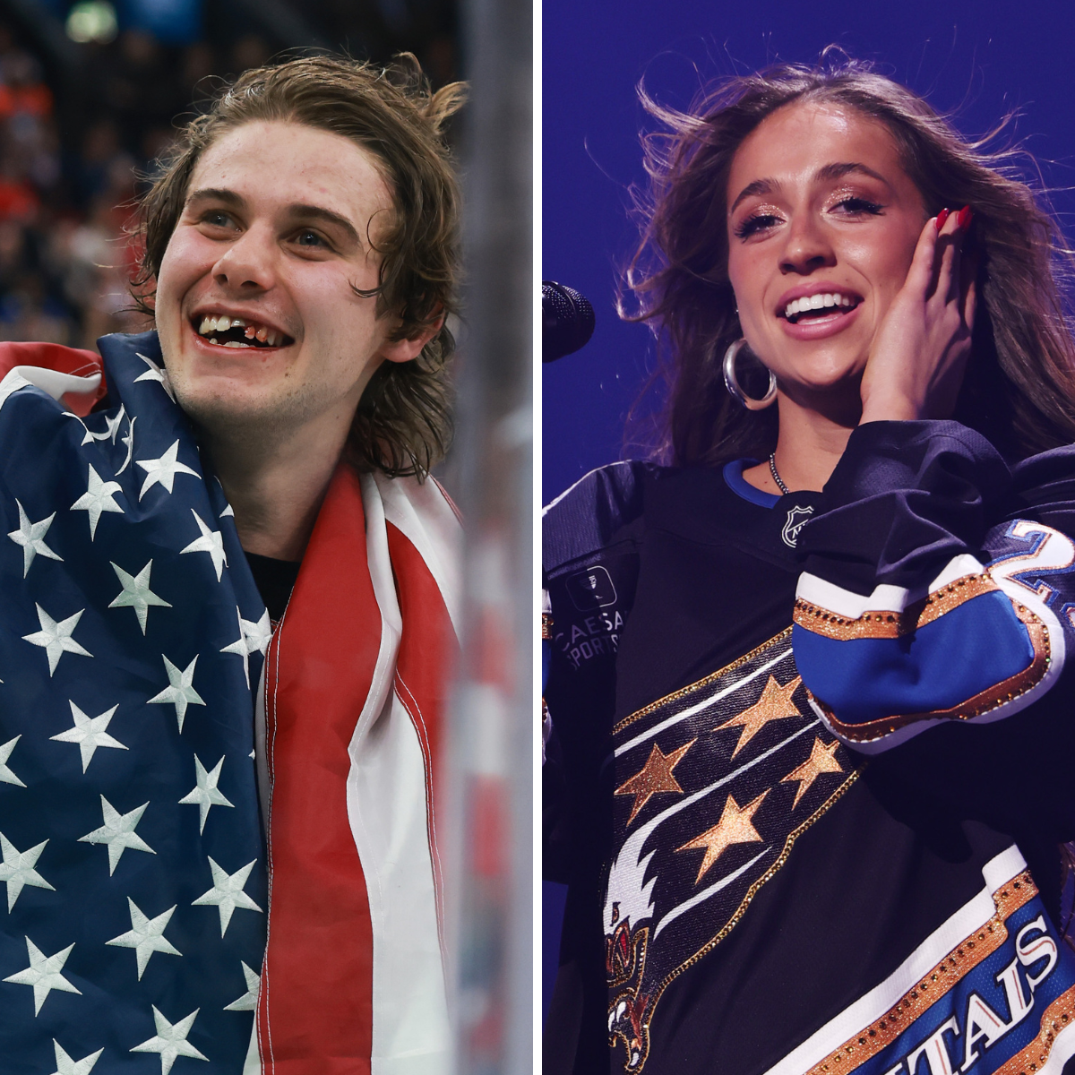 Reports: Team USA hockey hero Jack Hughes dating pop star Tate McRae