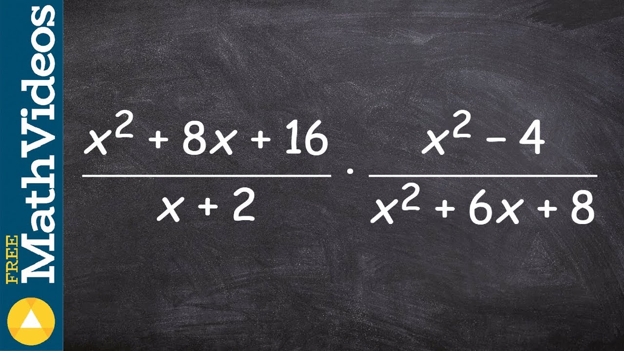 Lesson for factoring rational expressions so that you can multiply them