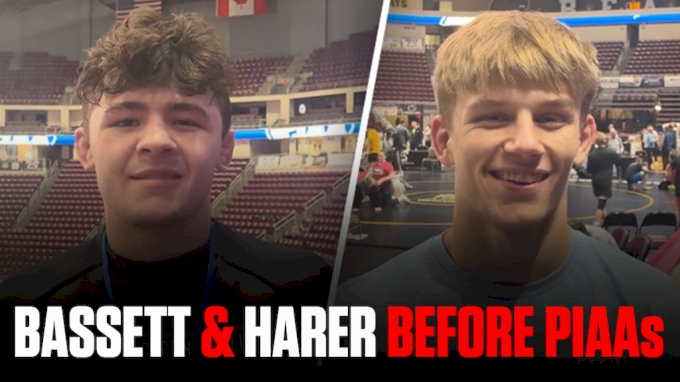 Bo Bassett and Brandt Harer before 2026 PIAAs