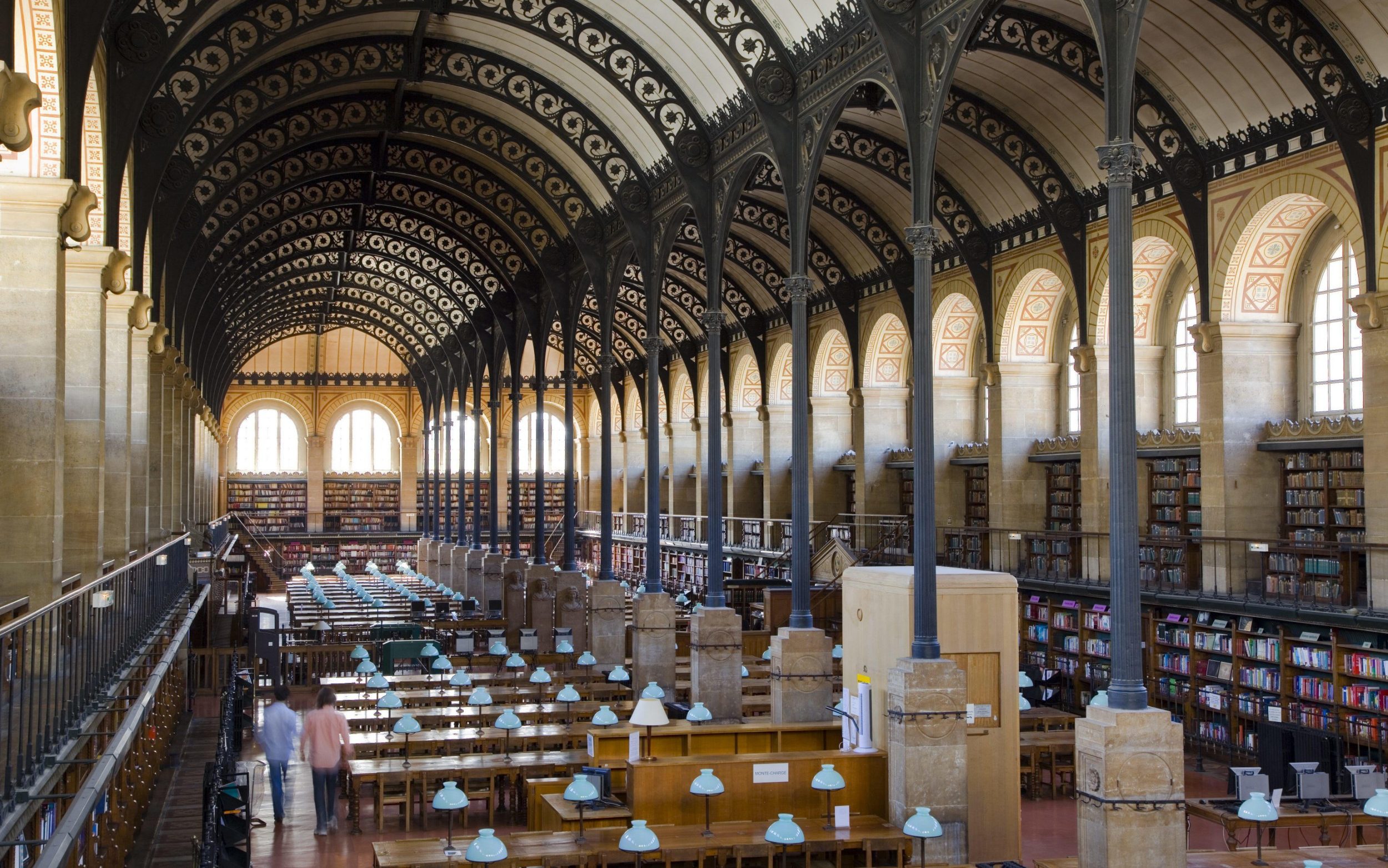 Bibliotheque Sainte-Genevieve, Paris, France