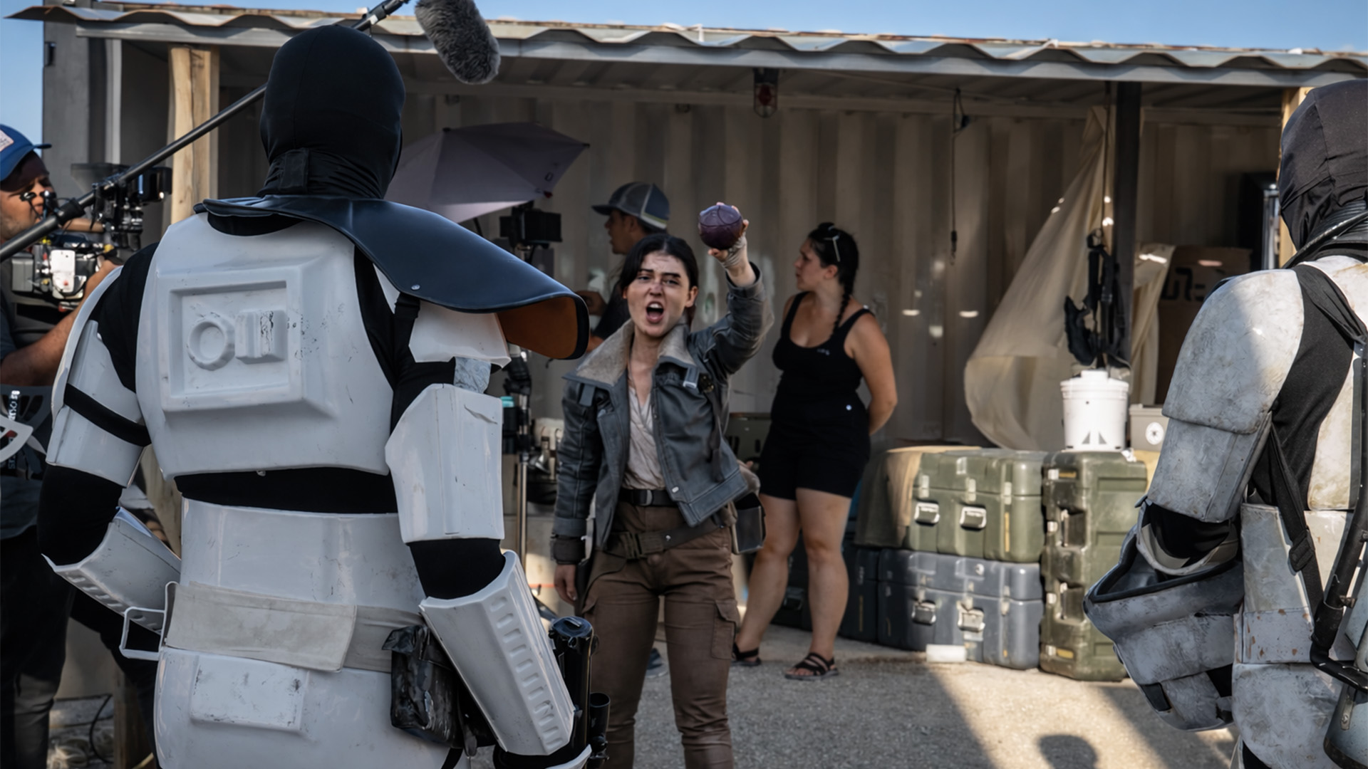 How we filmed a space adventure scene