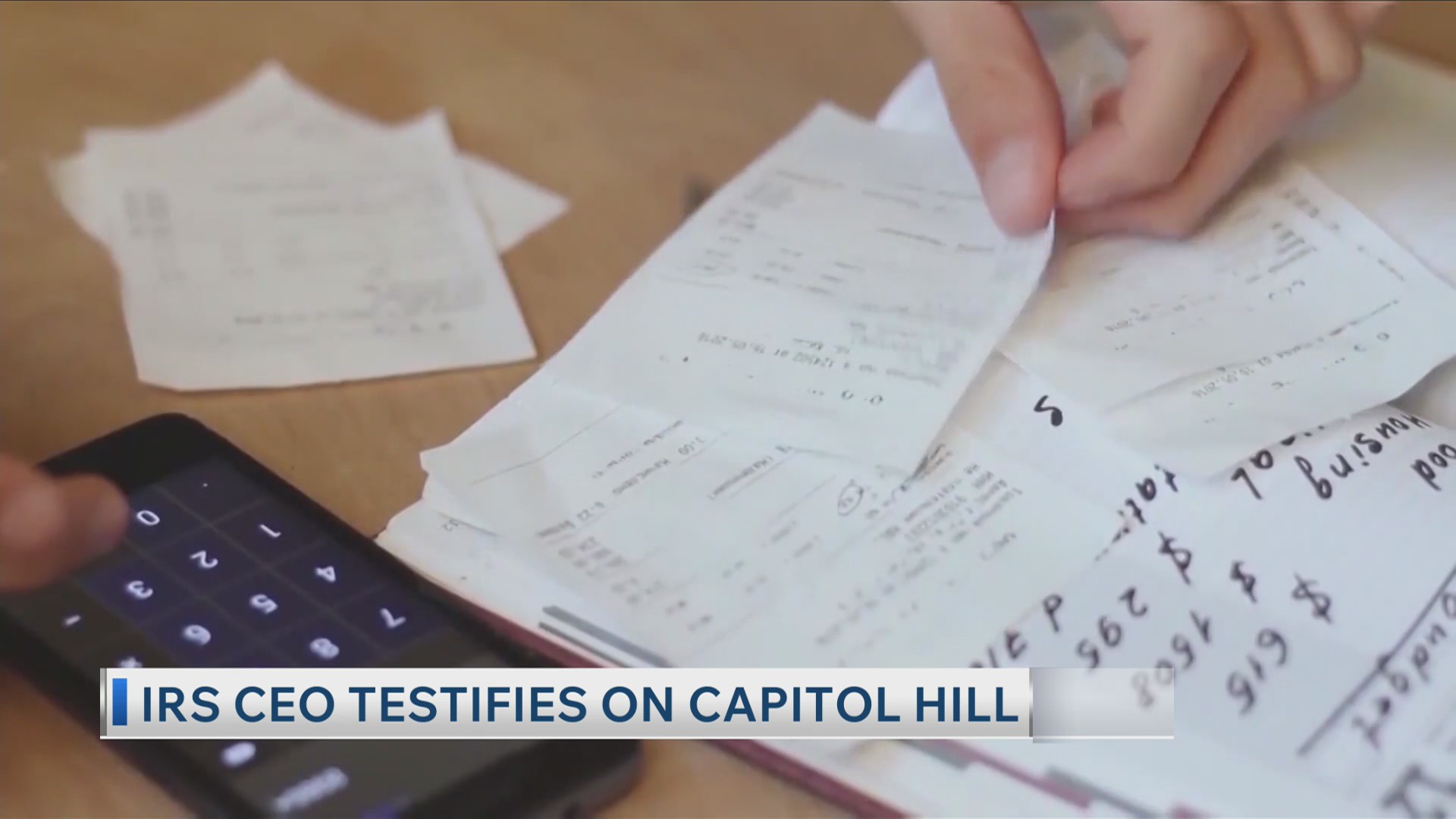 IRS CEO testifies on Capitol Hill