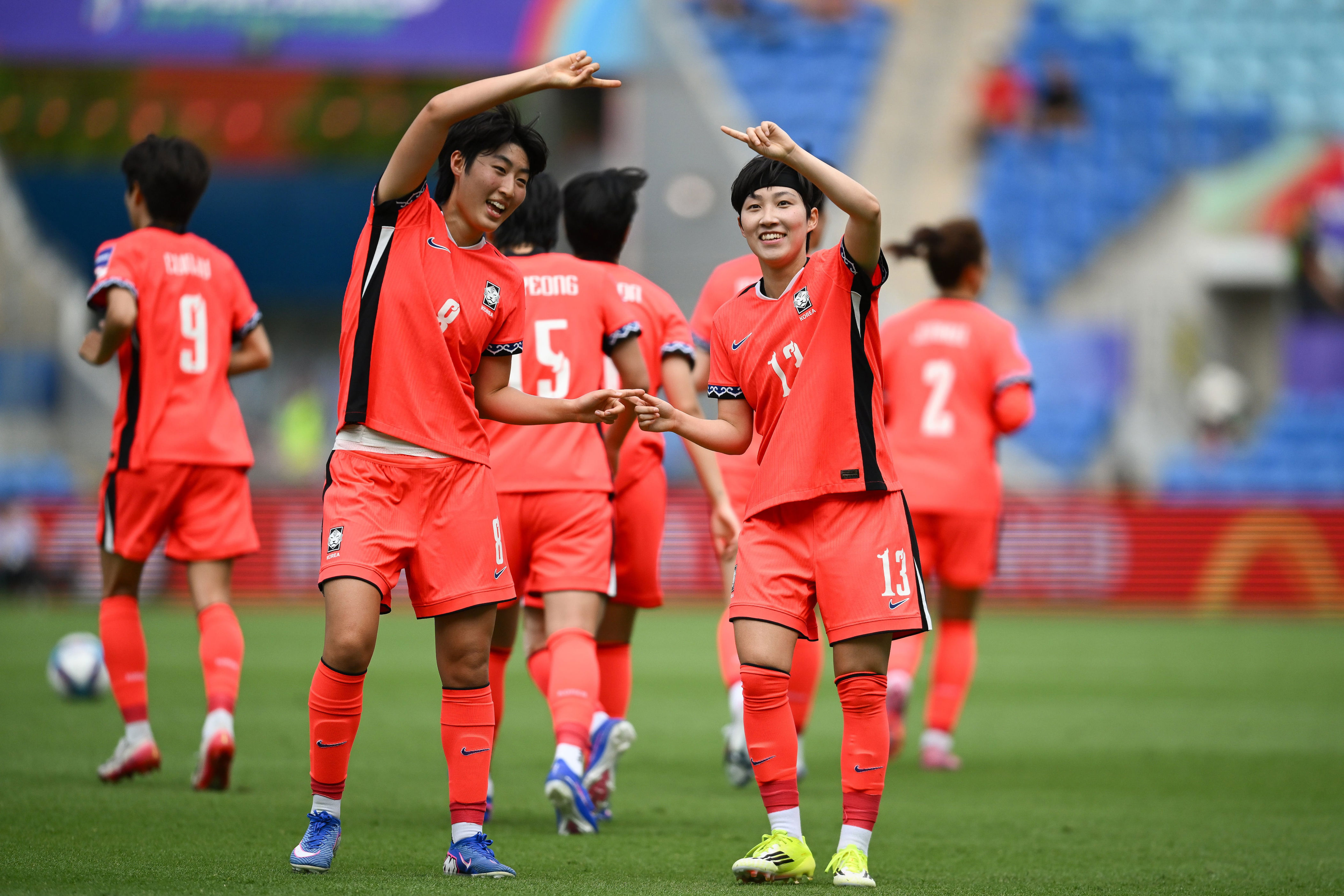 South Korea women's team reaches Asian Cup quarterfinals