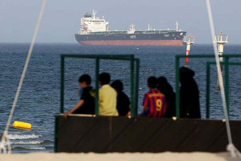 Oil tanker explosion near Kuwait coast as oil gushes into Gulf waters