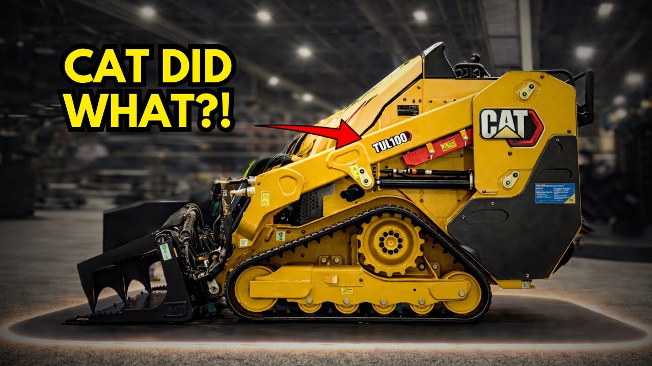 Caterpillar TUL100 first impression mini skid steer review
