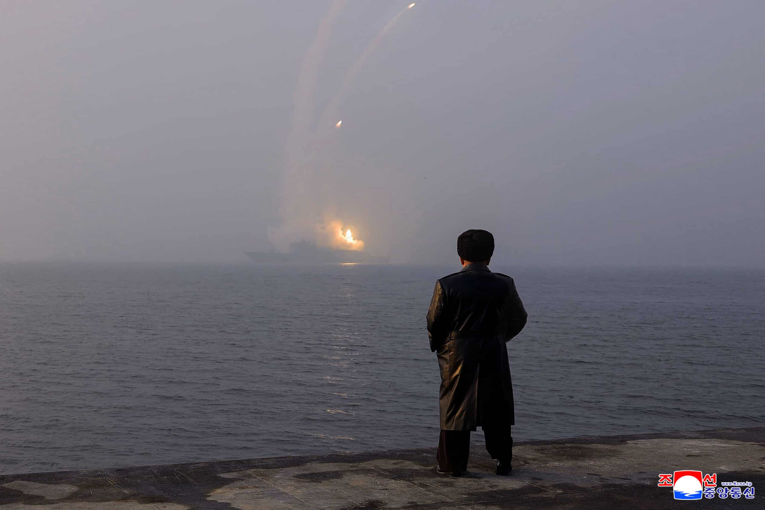 South Korea says North fires around 10 ballistic missiles