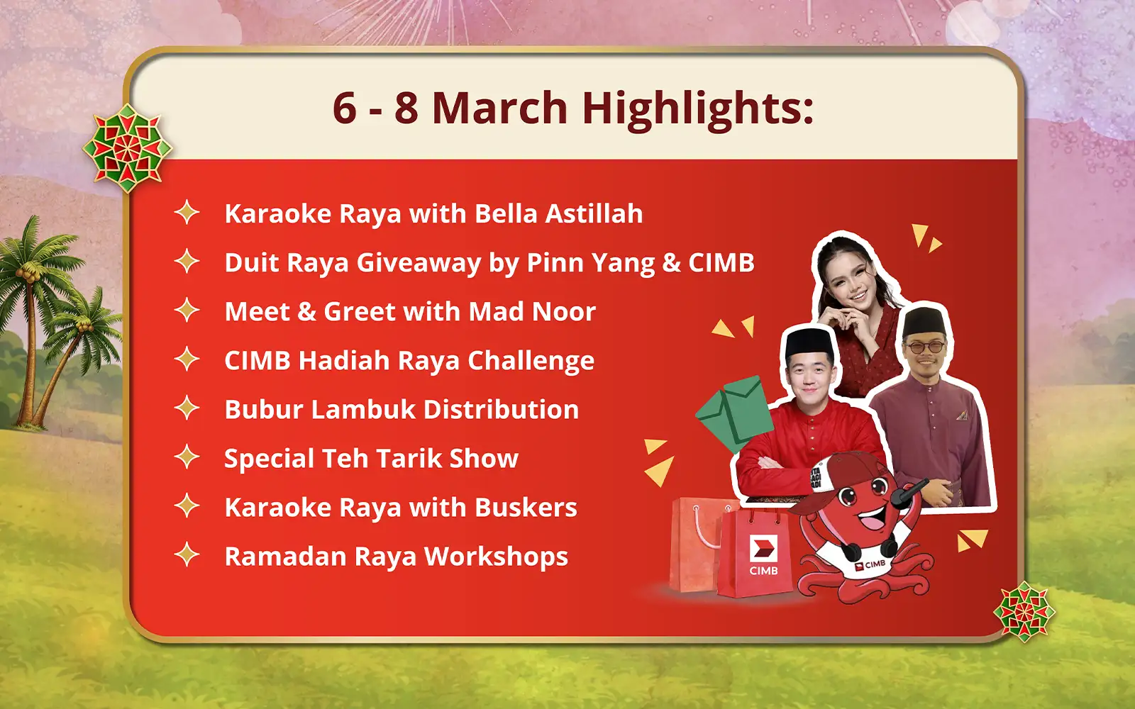 CIMB OCTOFest brings early Raya cheer to MyTOWN KL this weekend
