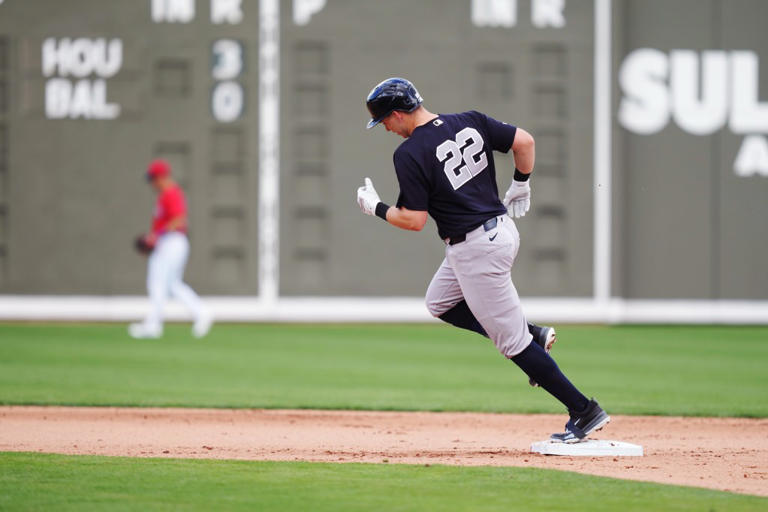 Yankees’ Ben Rice makes 412-foot impression with first spring homer