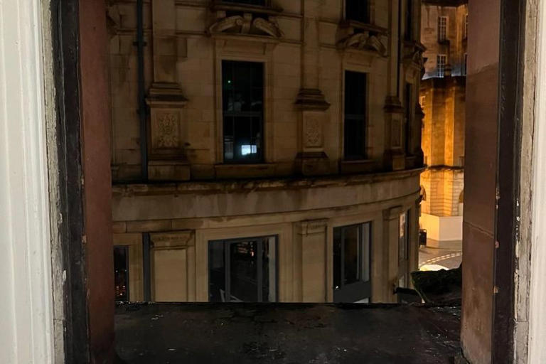 'I fell four storeys after hanging onto a wet window ledge by my ...