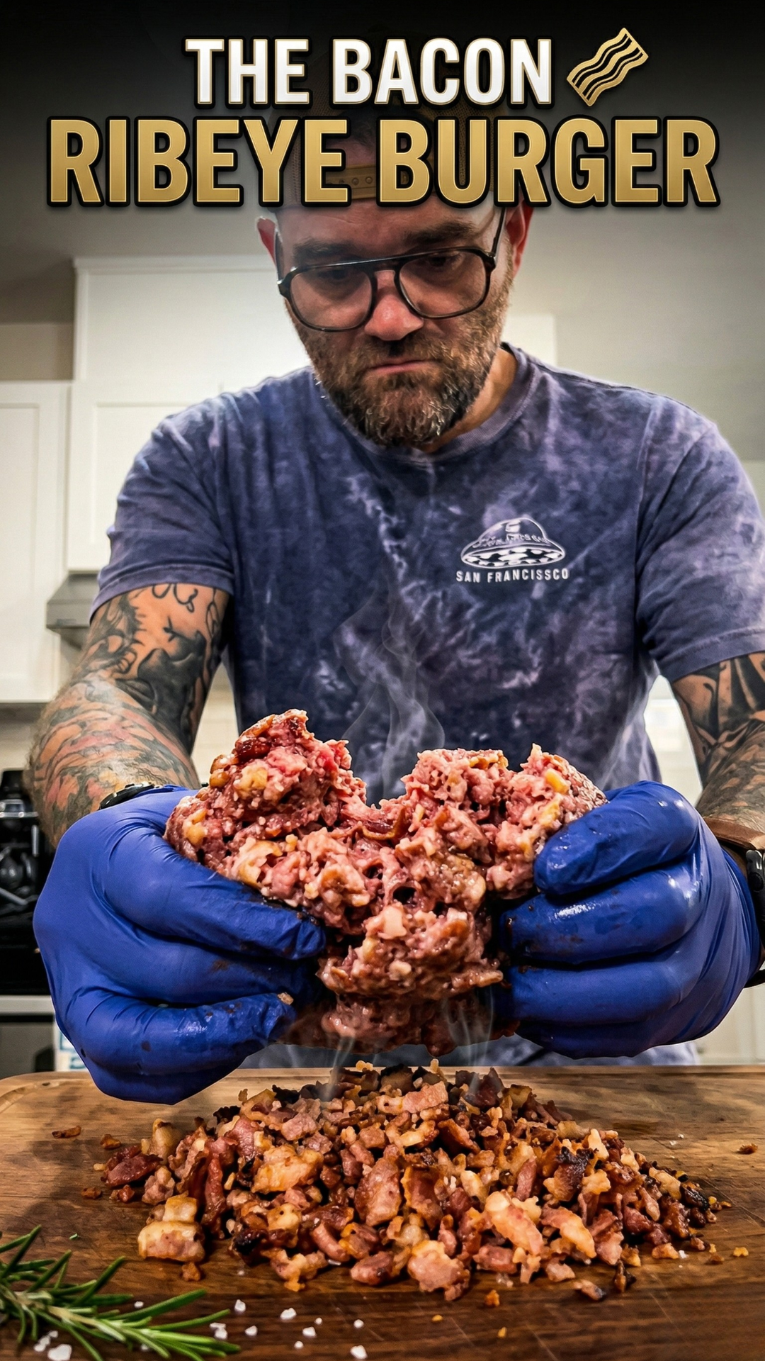 Ribeye Burger With Bacon A Juicy Burger Experience