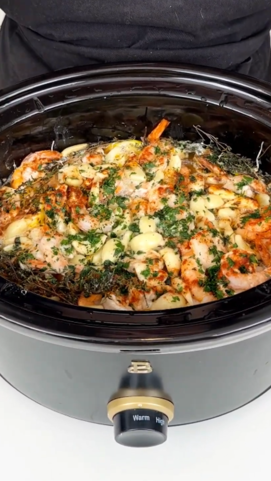 Simple seafood dinner with fresh and flavorful ingredients