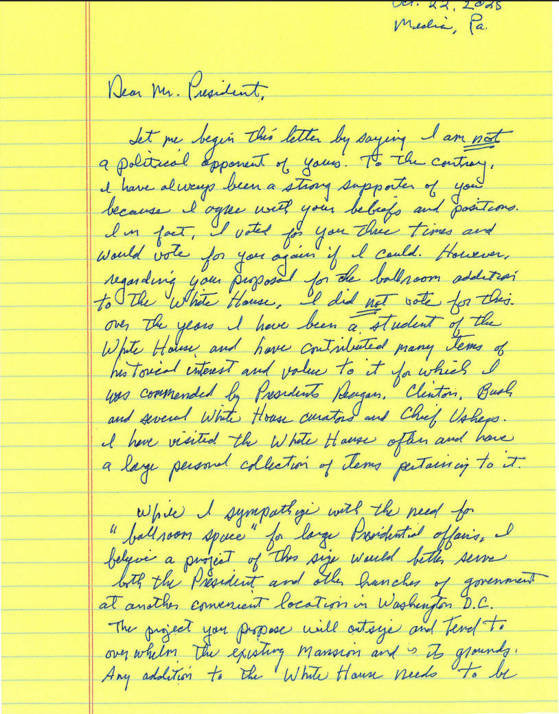 Thousands of public comments slam Trump’s ballroom: ‘I did not vote for ...