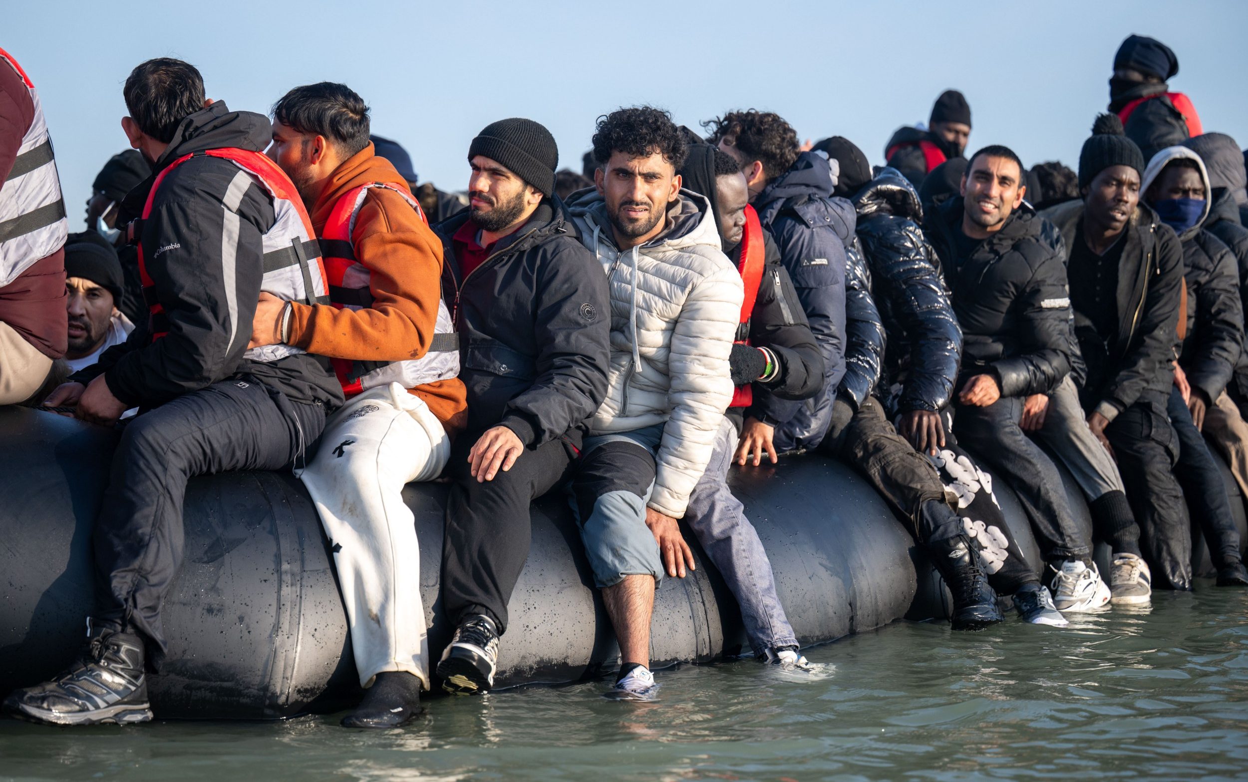 The scheme is allied to proposed law changes to restrict migrants’ use of Article 8 of the European Convention on Human Rights (ECHR) - Ben Montgomery for The Telegraph