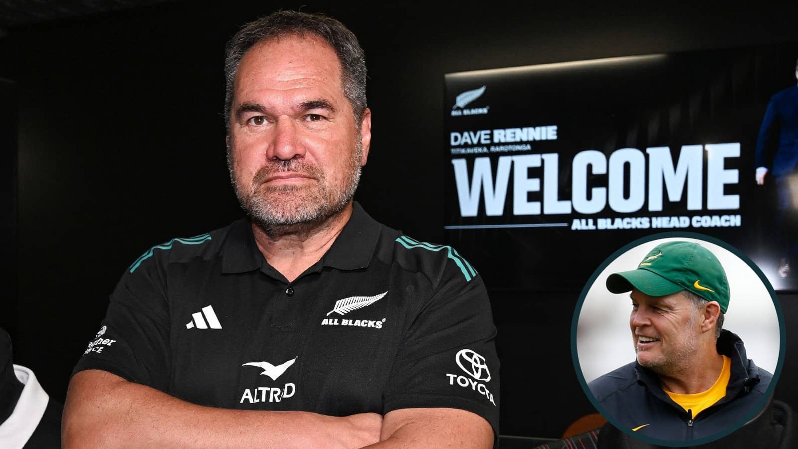 Dave Rennie expecting Springboks 'curveballs' from 'innovative' Rassie Erasmus but teases that the All Blacks 'have got a few ourselves'