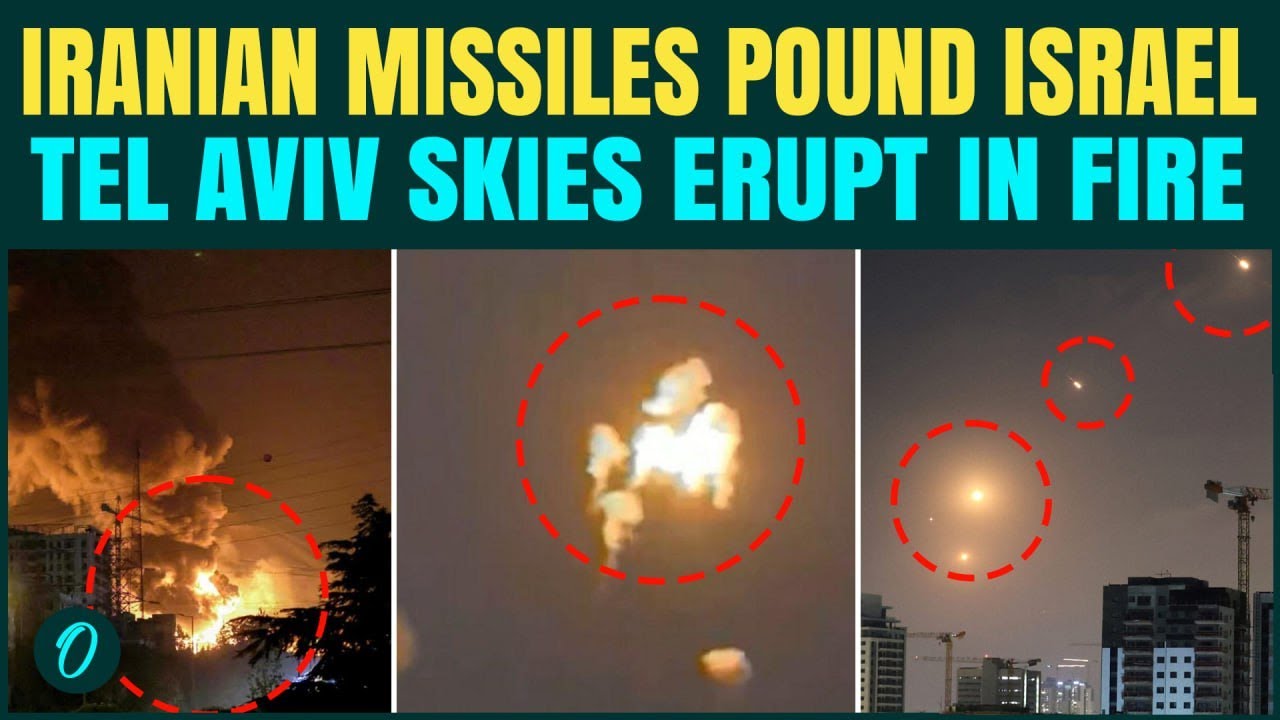 Iranian Missiles POUND Tel Aviv As Israeli Air Defences FAIL |True ...