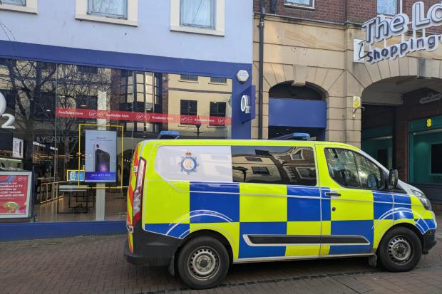 Two arrested after O2 shop broken into early this morning