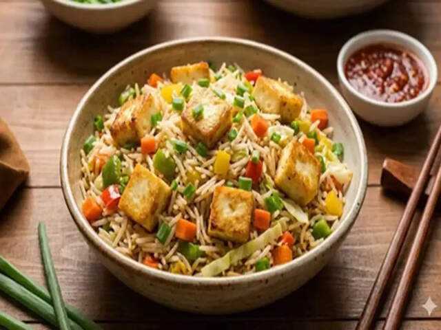 Delicious paneer fried rice recipe for quick meals