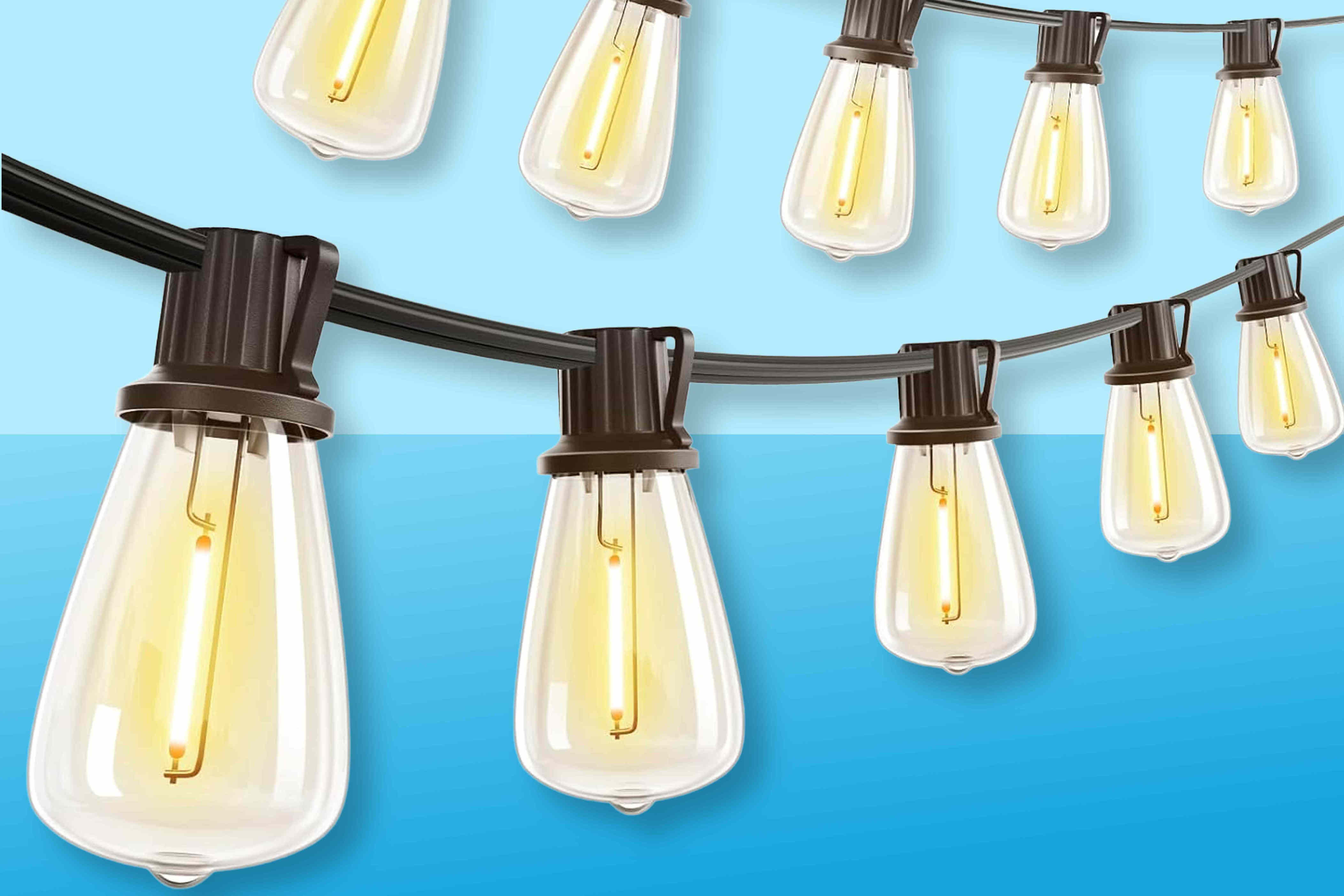 These now-$20 solar-powered string lights create a ‘magical’ evening ...