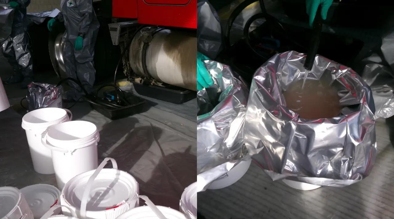 Tijuana man arrested after attempting to smuggle half a ton of liquid meth