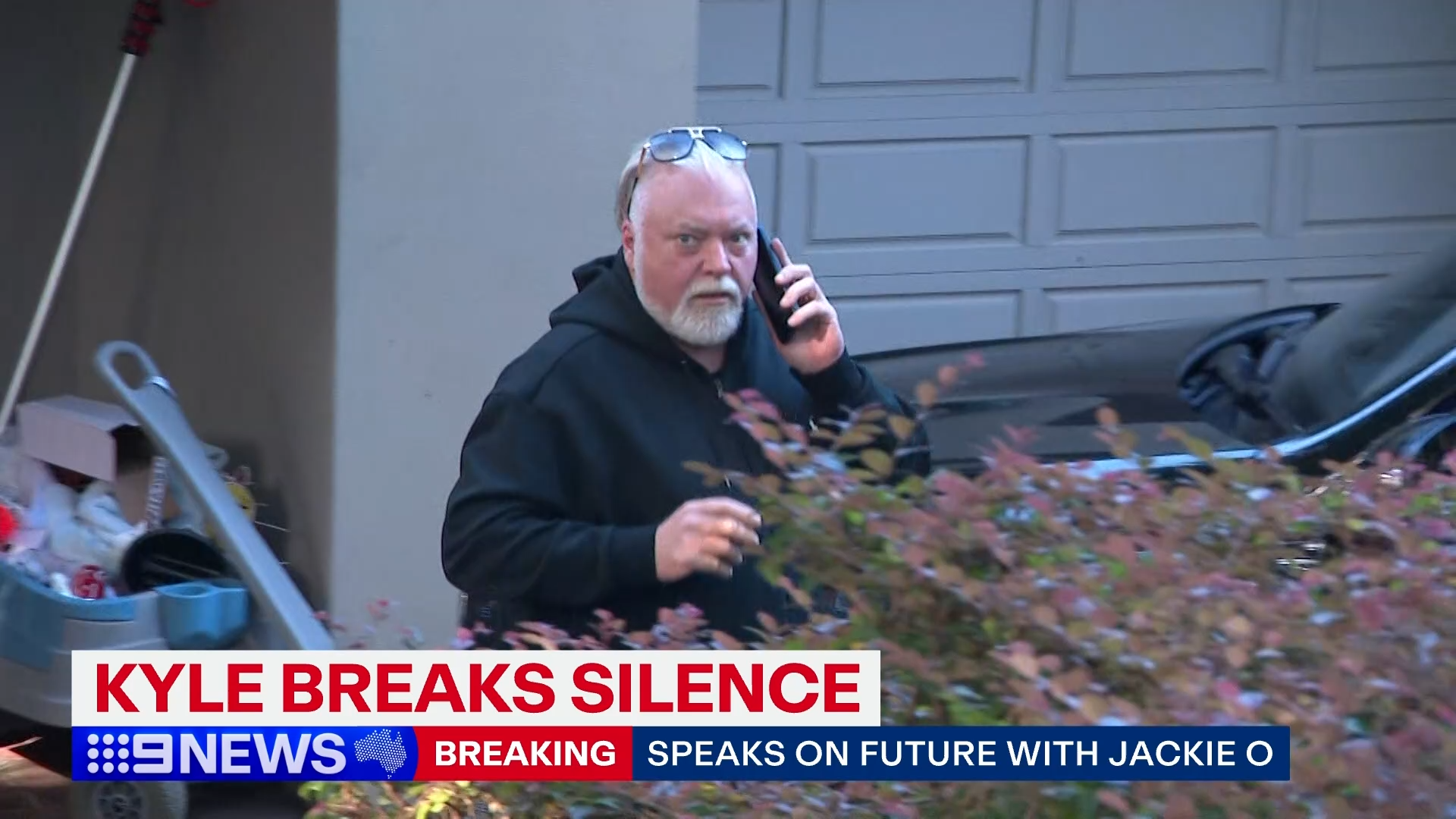 Kyle Sandilands is currently suspended, and must prove he has tried to 