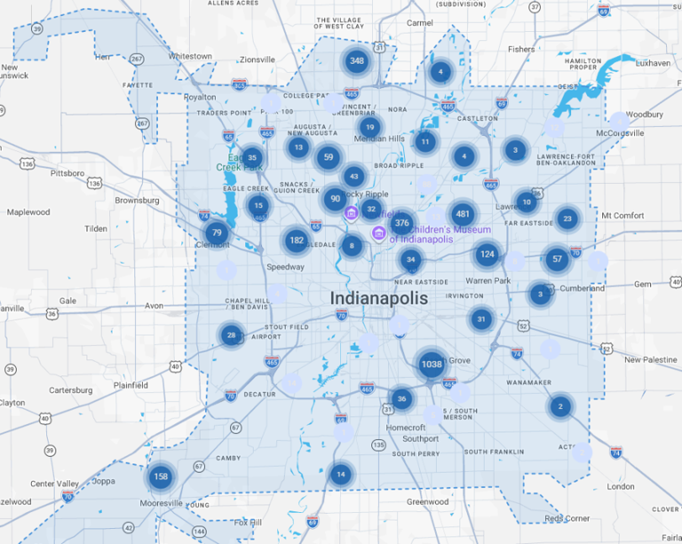 Power outages reported as central Indiana under wind warning