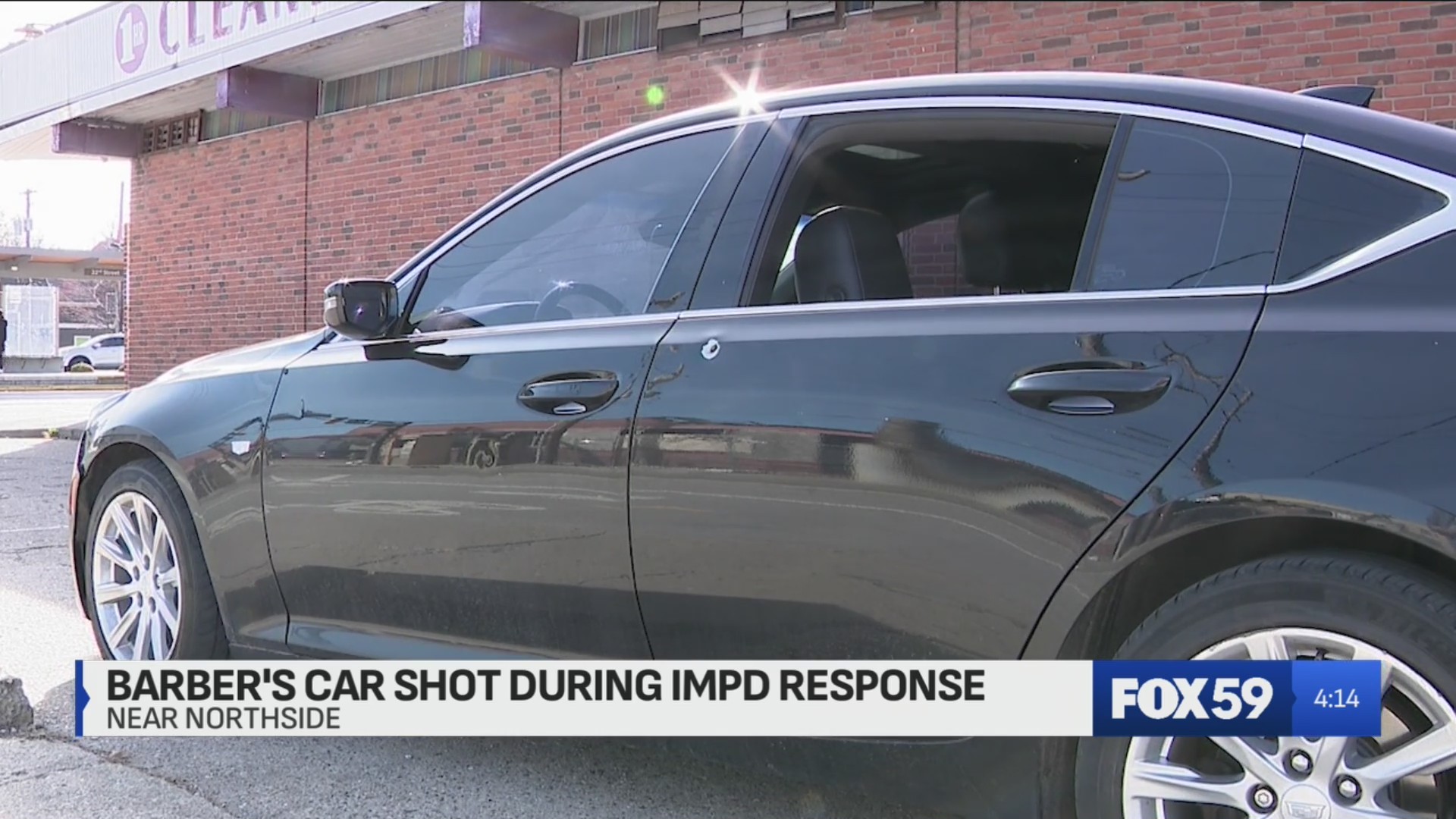 Indy barber wants IMPD to pay up after his car is hit by police bullets