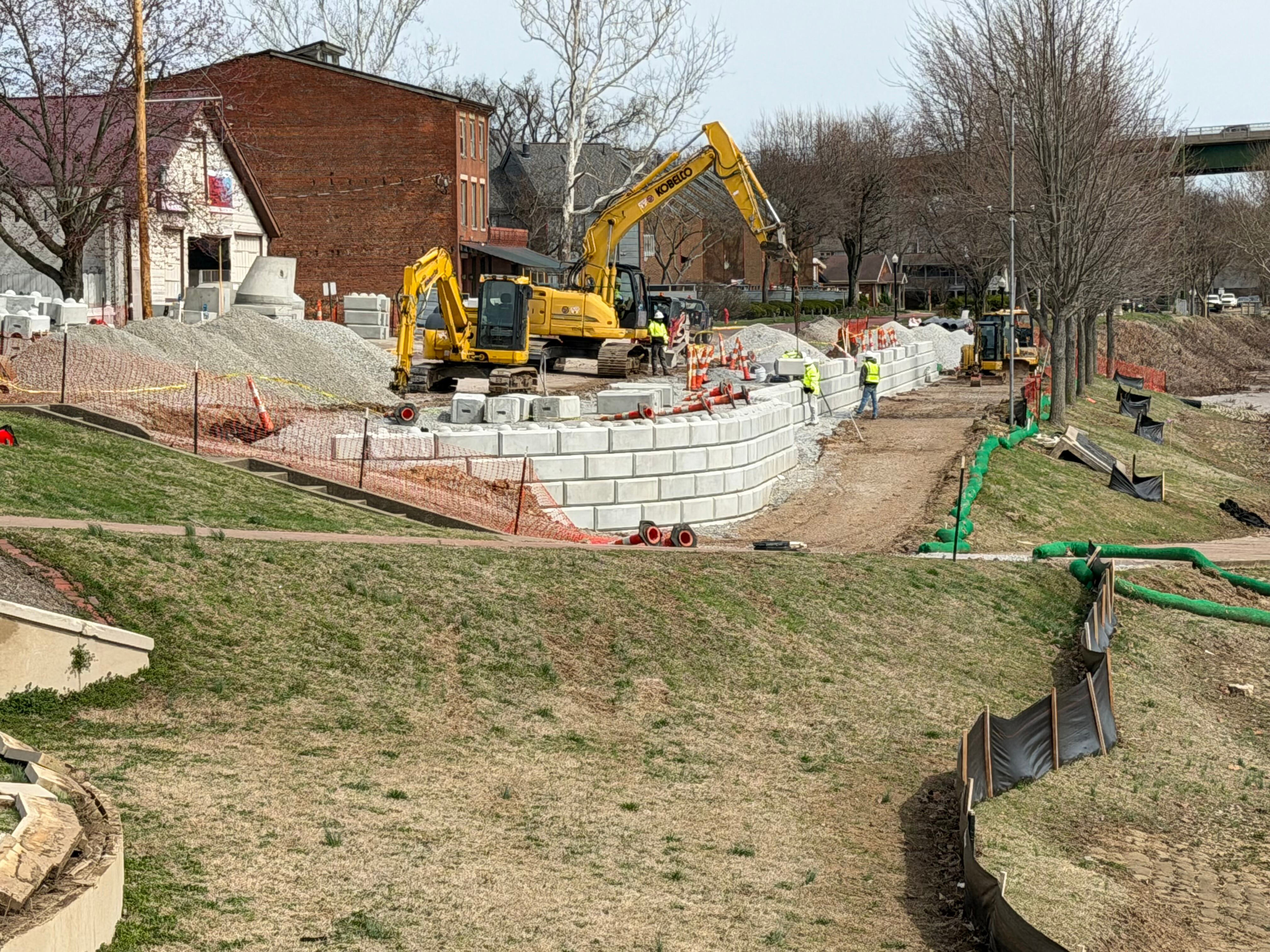 Marietta Levee Project Phase One on track for fall completion