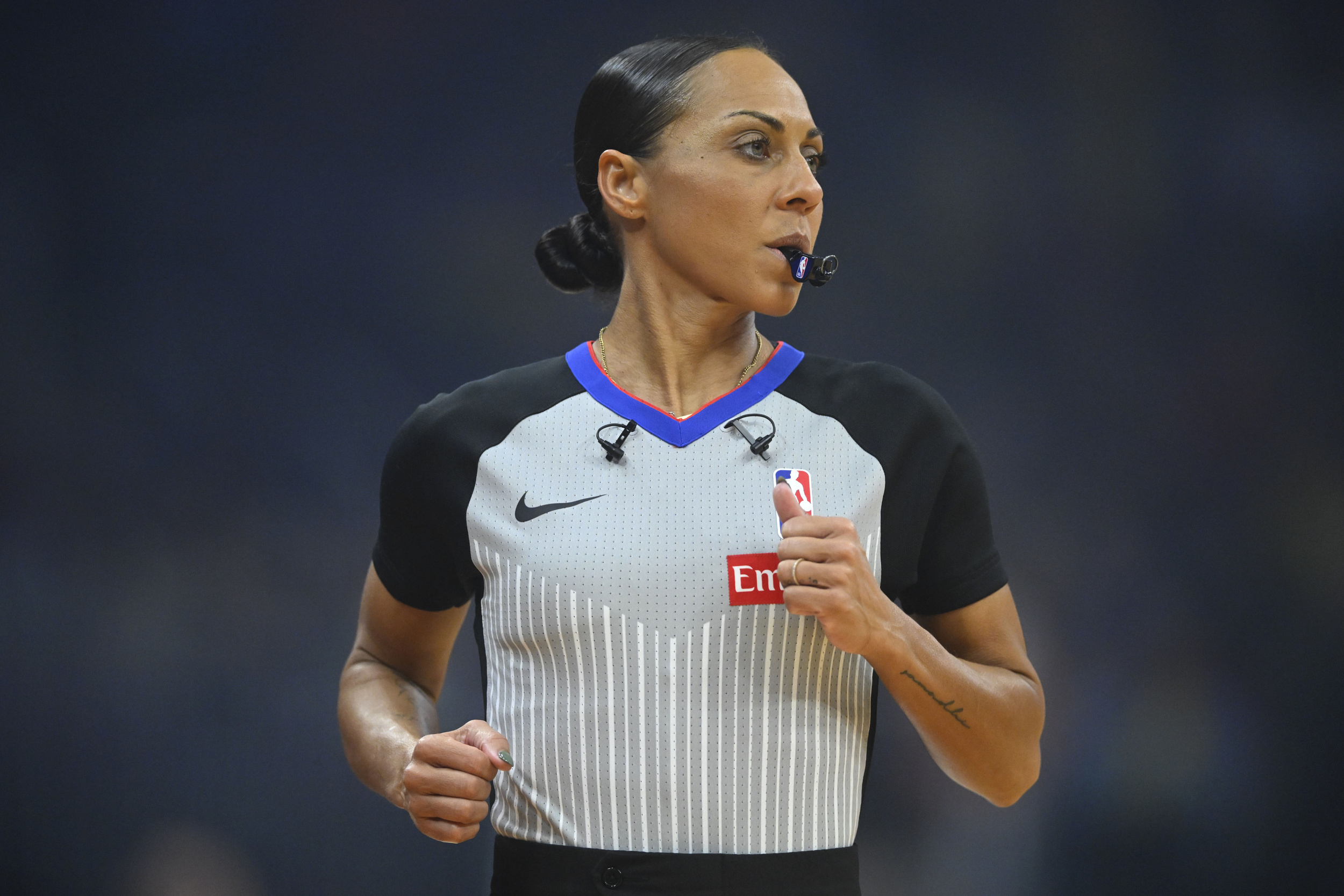 NBA referee Sha’Rae Mitchell injured her head on collision with cameraman