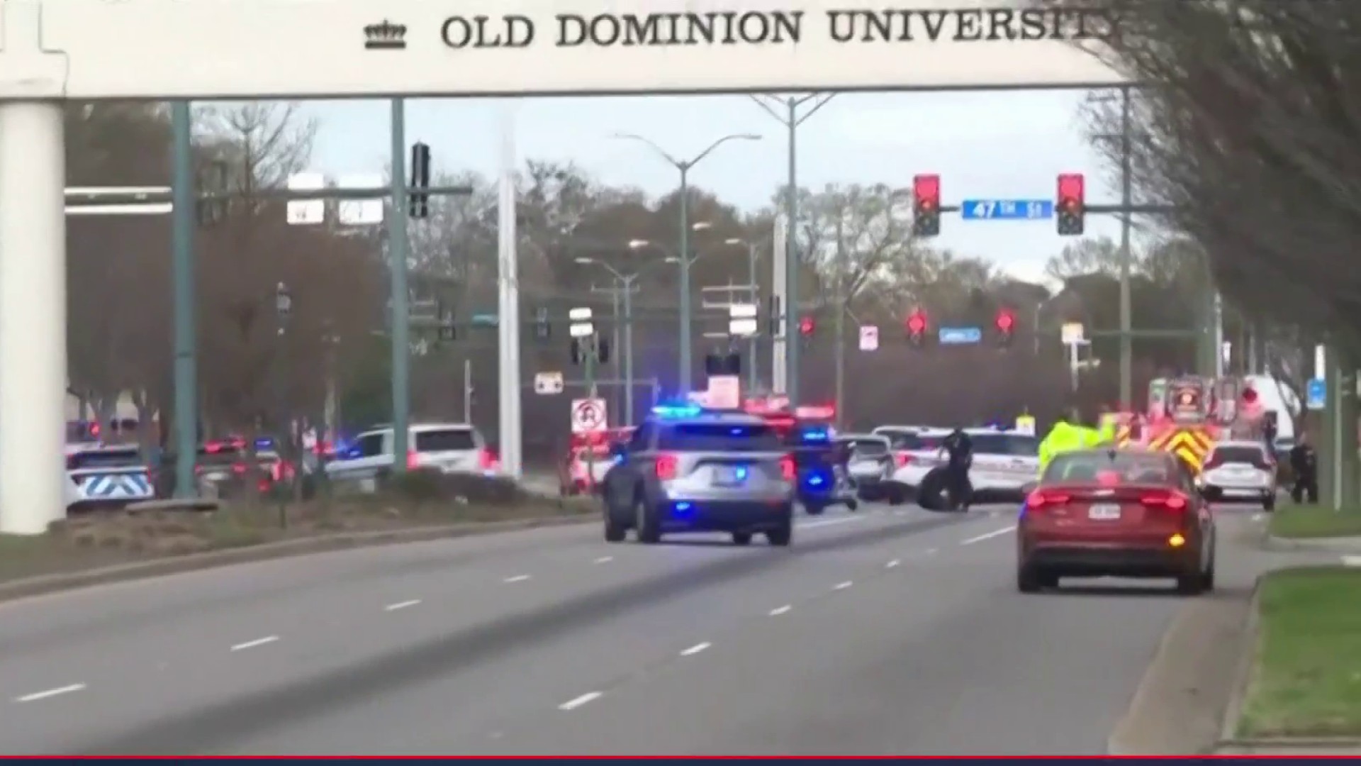 Cadets take down gunman in college classroom<br>