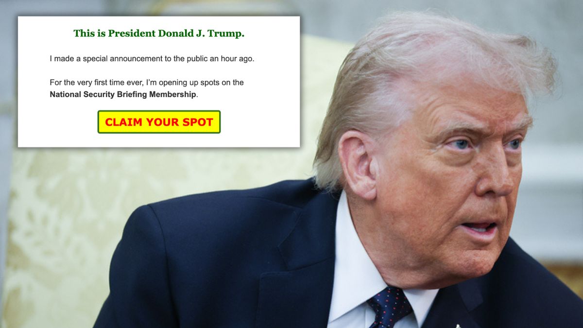 Trump offered 'national security briefings' access to donors. Details ...