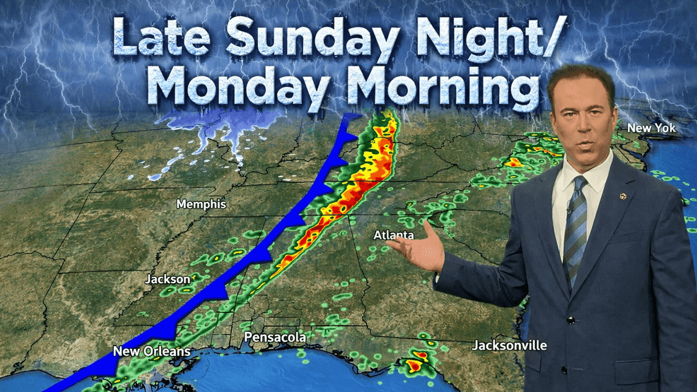 Early week weather maker to bring rain and cold