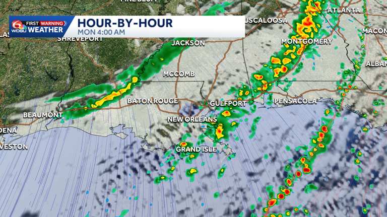 Severe storms, strong winds possible late Sunday into Monday for ...
