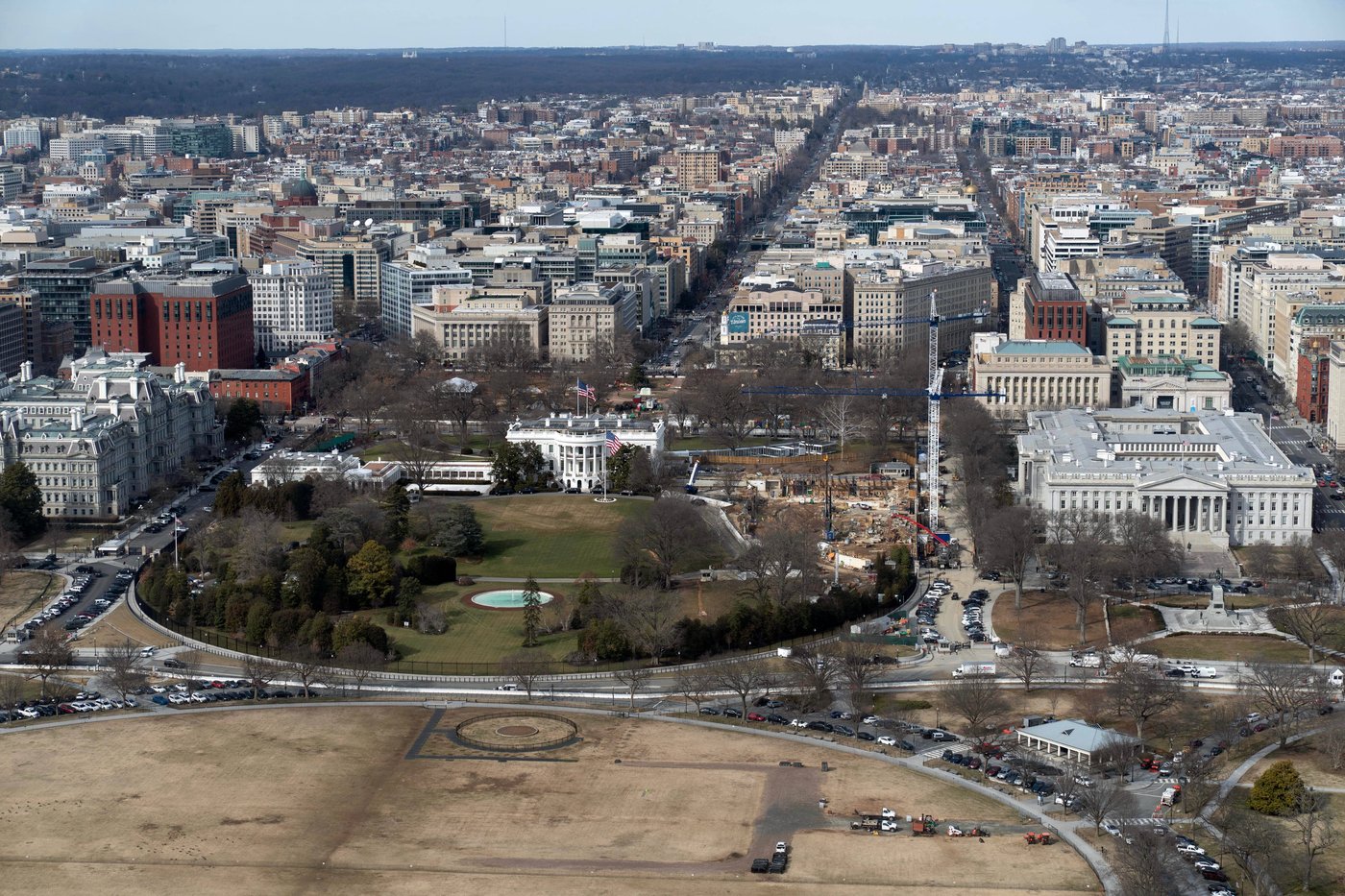 The White House wants to build an underground center to provide ...