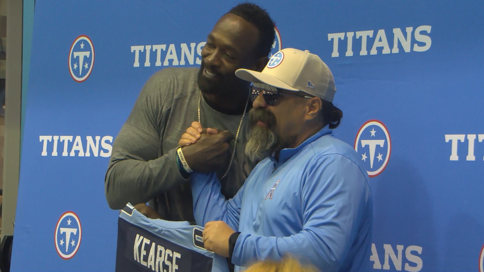 Titans fans shop new rebranded gear at team store in Nissan Stadium